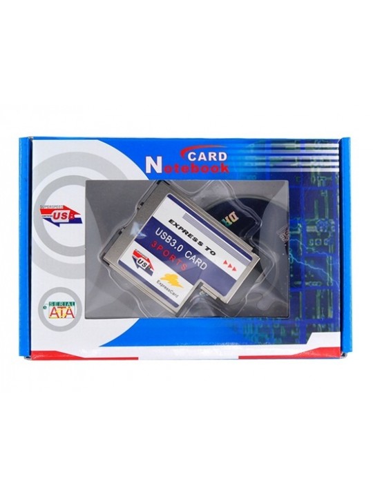 Express to Three USB 3.0 Interfaces 5 Gb/S Laptop Expansion Card
